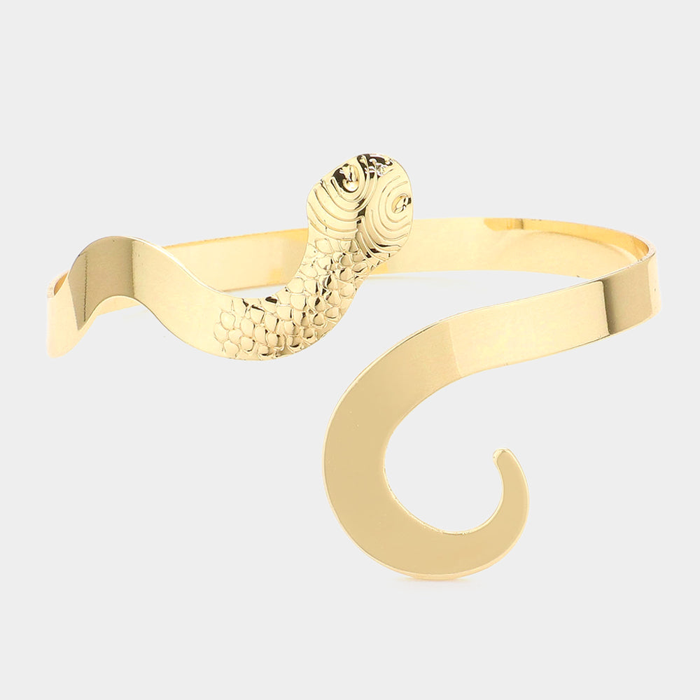 Metal Snake Cuff Bracelet / Arm Cuff