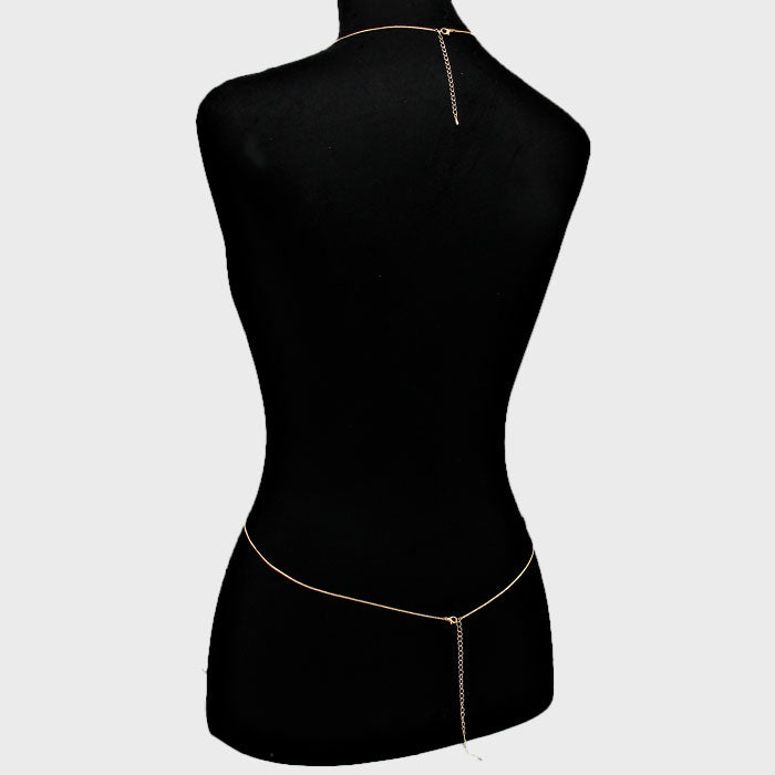 Crystal Accented Body Chain