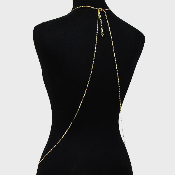 Arced Necklace Body Chain