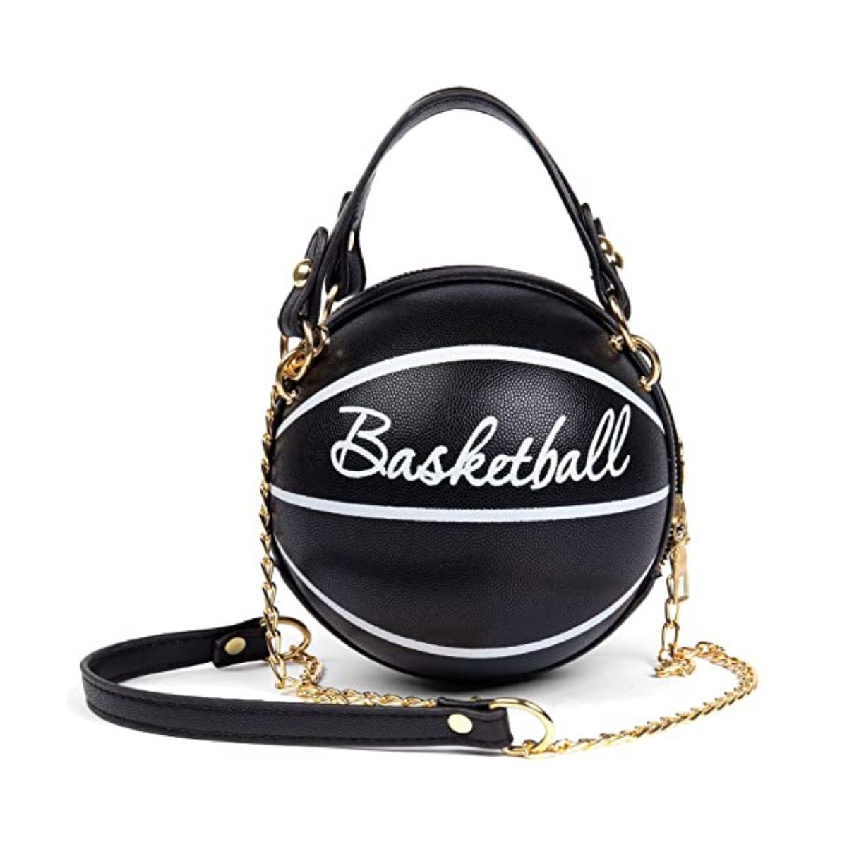 Clutch Black Basketball Bag for Women