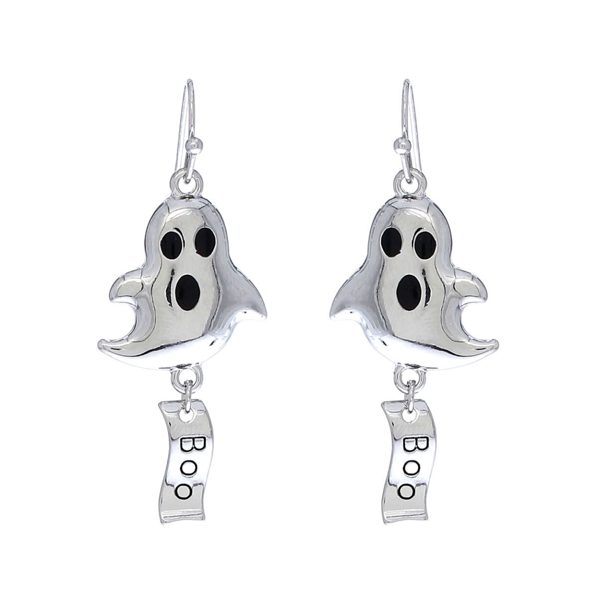 Silver Boo Ghost Fish Hooks
