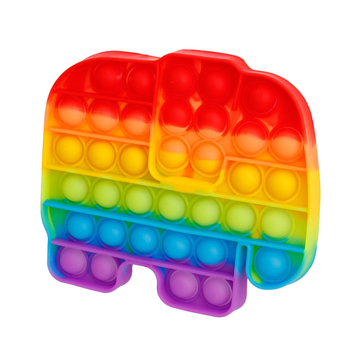 Elephant Push Pop Bubble Fidget Toy