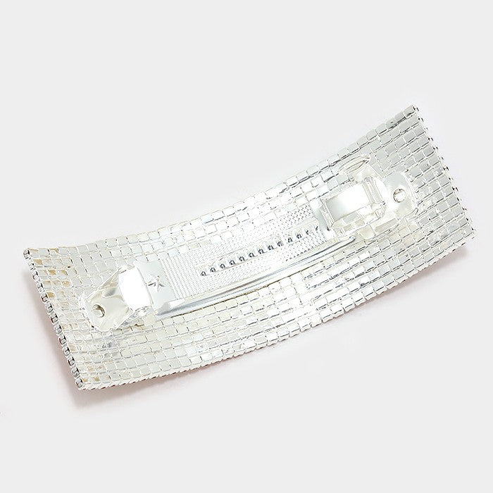 iLLASPARKZ American flag crystal hair barrette