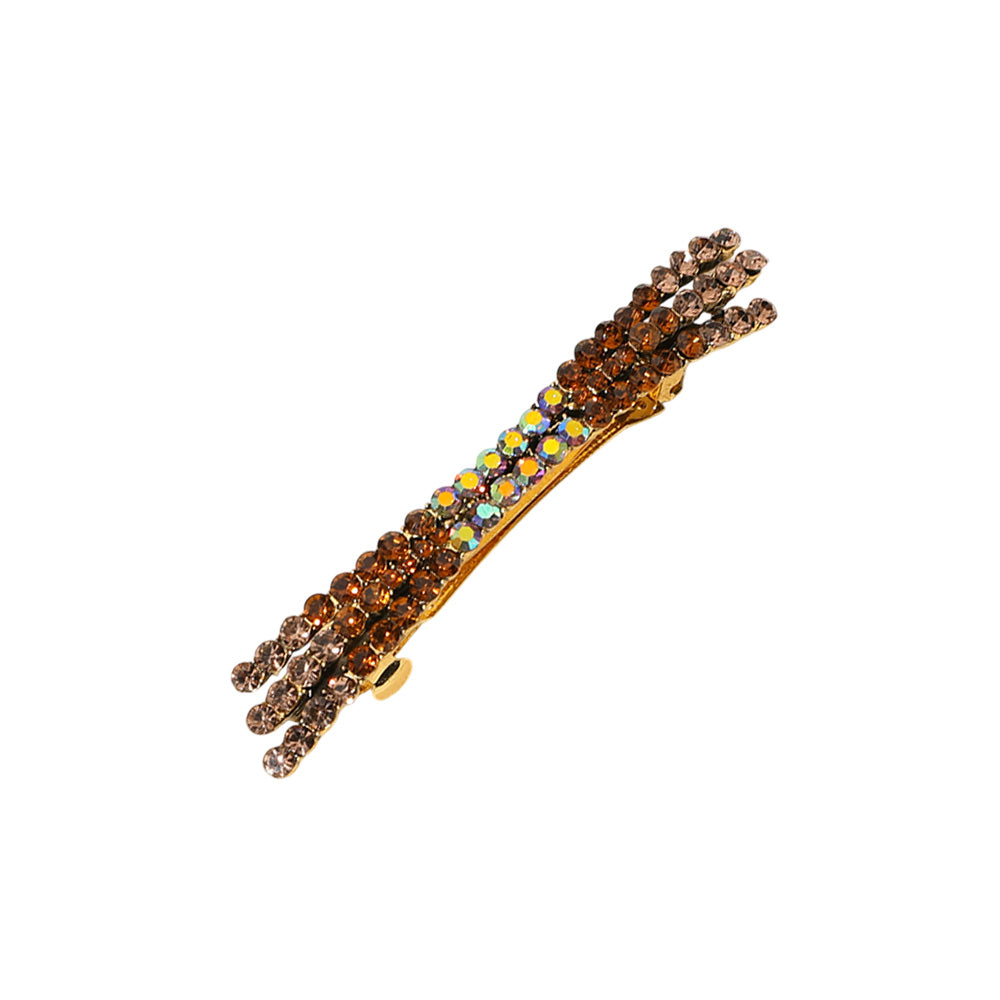 iLLASPARKZ Stone Paved Criss Cross Bar Barrette