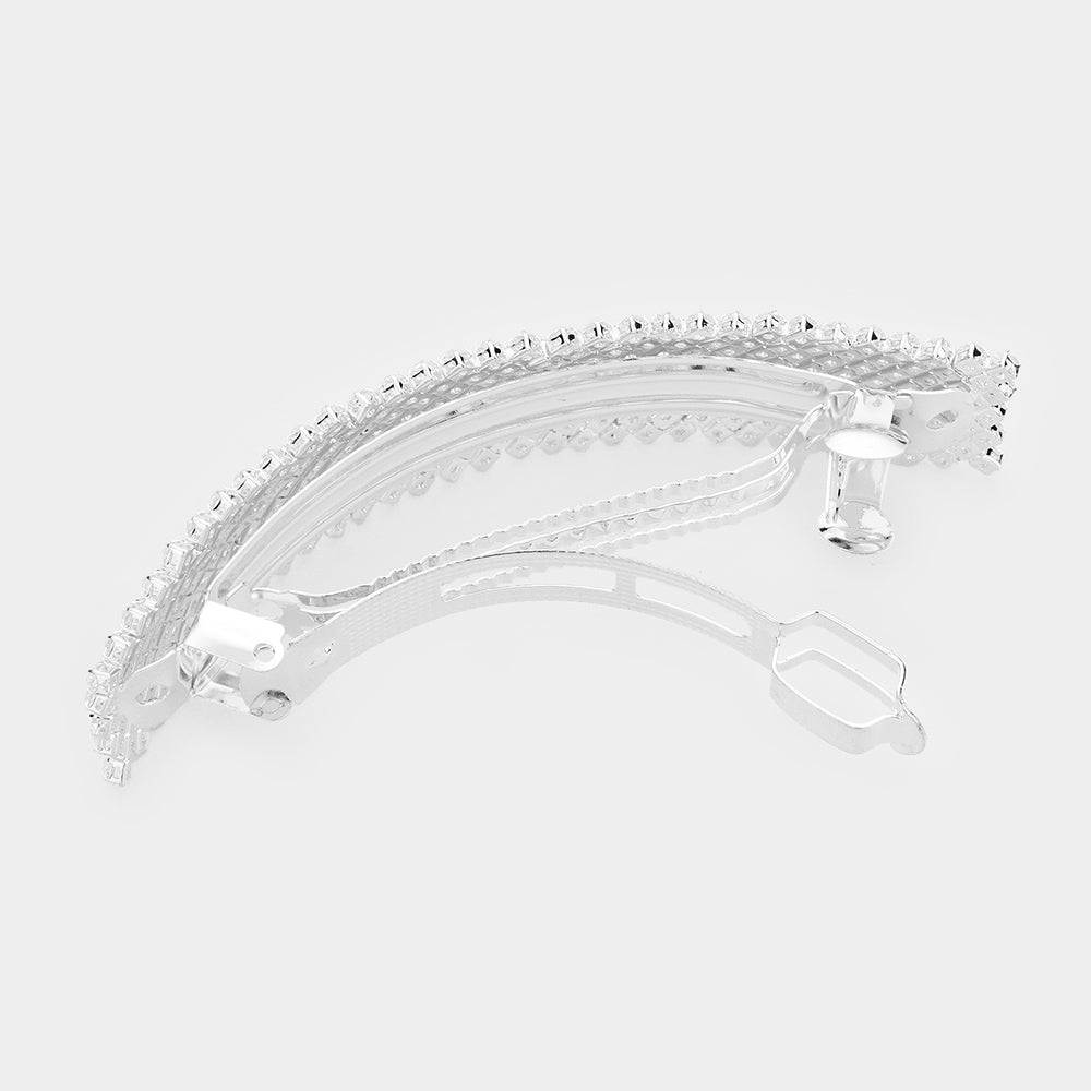 iLLASPARKZ Rhinestone Pave Barrette