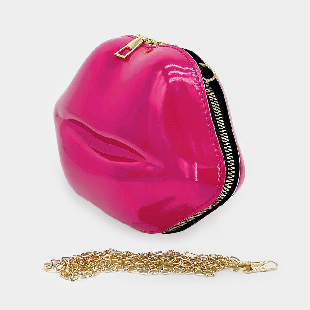 iLLASPARKZ Lip Shape Clutch/Crossbody Bag