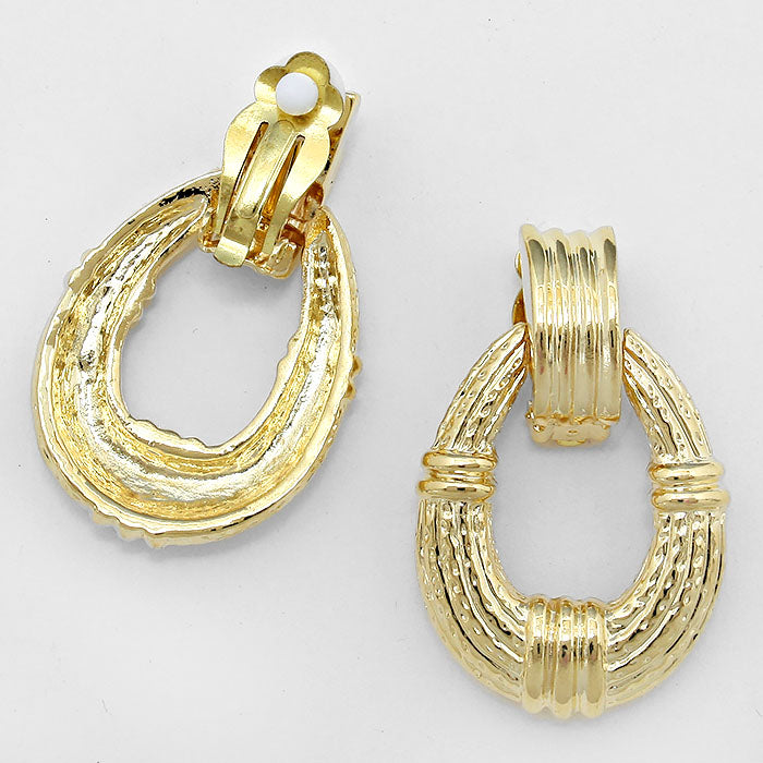 iLLASPARKZ Metal Clip On Earrings