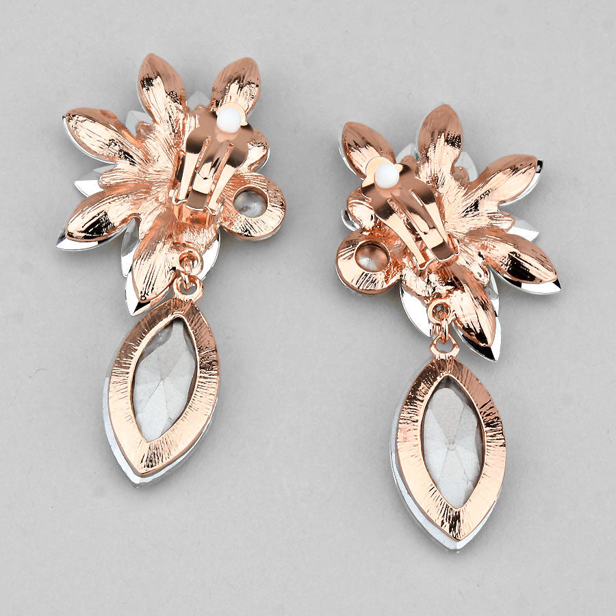 iLLASPARKZ Floral Utopian Clip-On Earrings