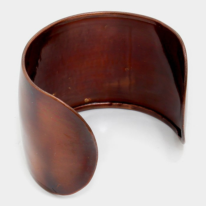 iLLASPARKZ There is no better friend.. tree of life _ hand made metal cuff bracelet
