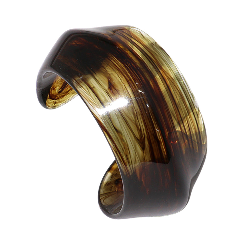 iLLASPARKZ Celluloid Acetate Chunky Cuff Bracelet