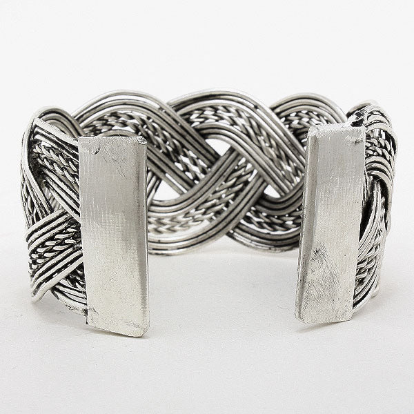 iLLASPARKZ Braided Cuff Bracelet