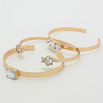 iLLASPARKZ Vintage Layered Cuff Bracelet