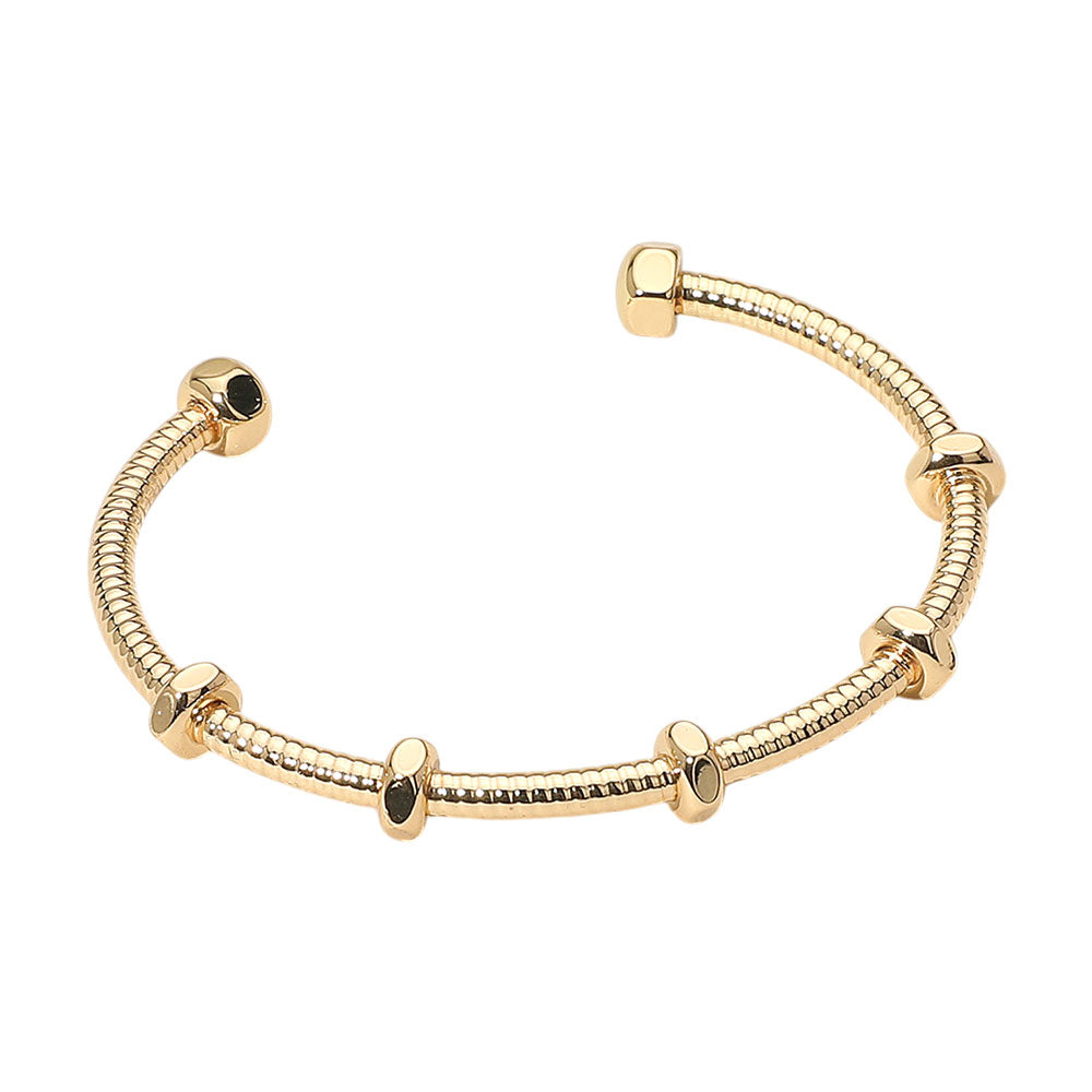 iLLASPARKZ Geometric Metal Cuff Bracelet