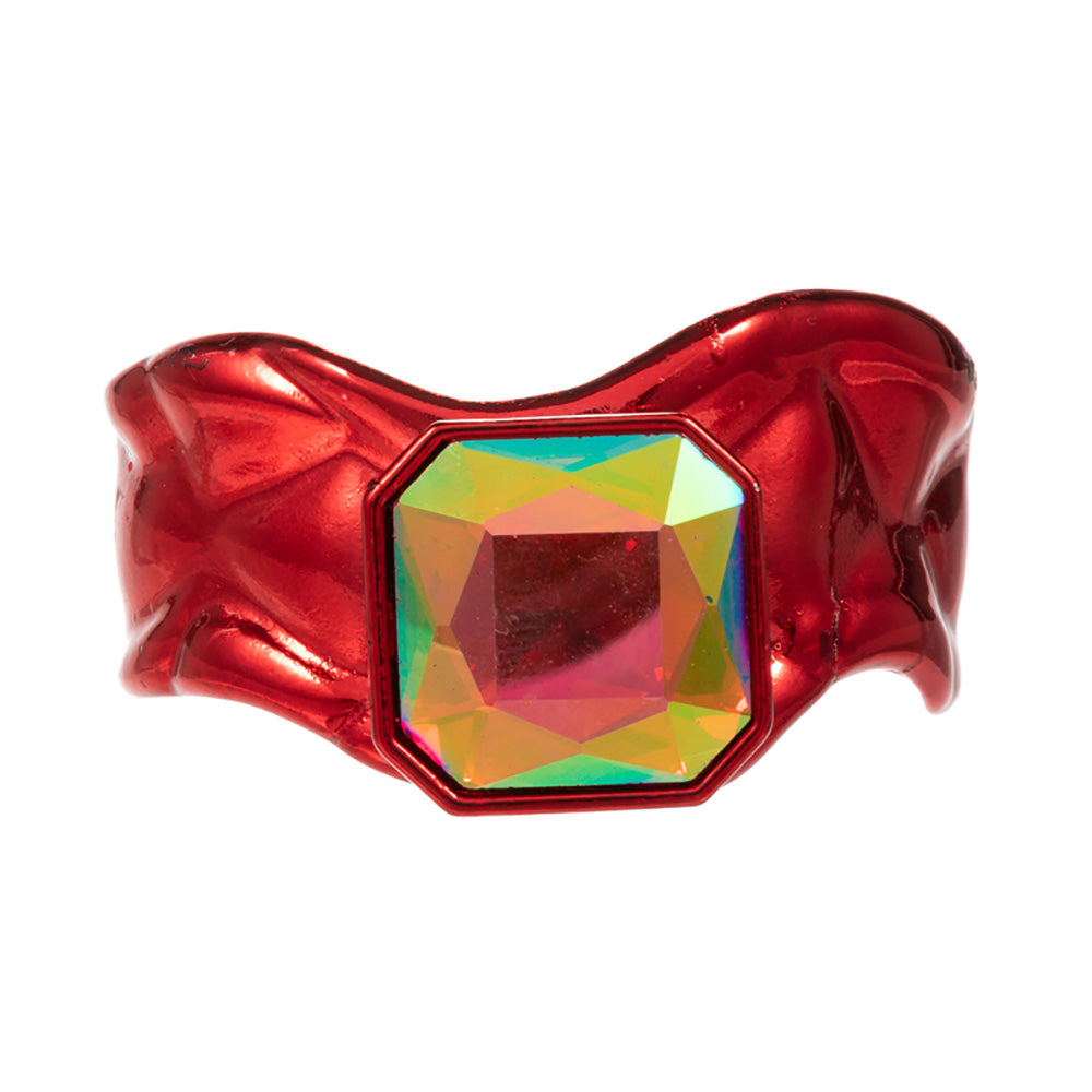 iLLASPARKZ Octagon Stone Aceented Cuff Bracelet