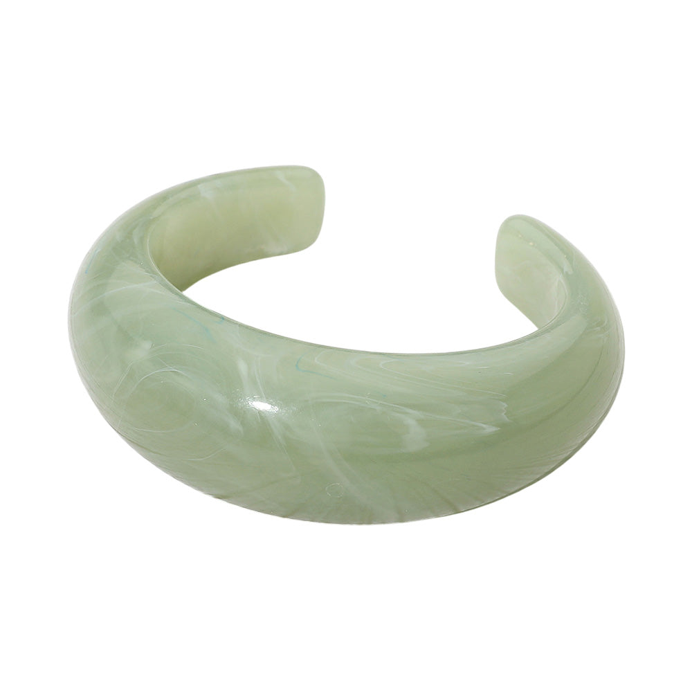 iLLASPARKZ Bold Marbled Resin Cuff Bracelet