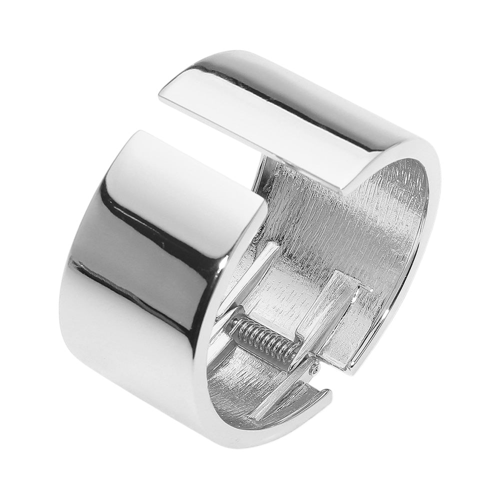 iLLASPARKZ Wide Statement Metal Cuff Bracelet