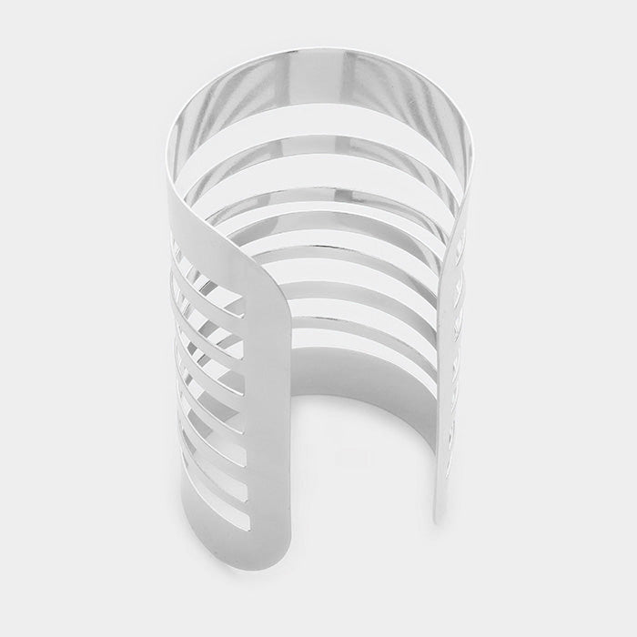 iLLASPARKZ Cut Out Cage Cuff Bracelet
