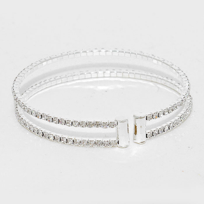 iLLASPARKZ Crystal Cuff Bracelet