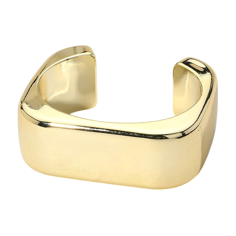 iLLASPARKZ Chunky Metal Square Cuff Bracelet