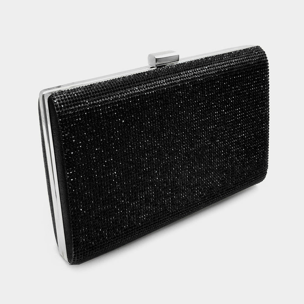 iLLASPARKZ Bling Rectangle Evening Clutch / Crossbody Bag