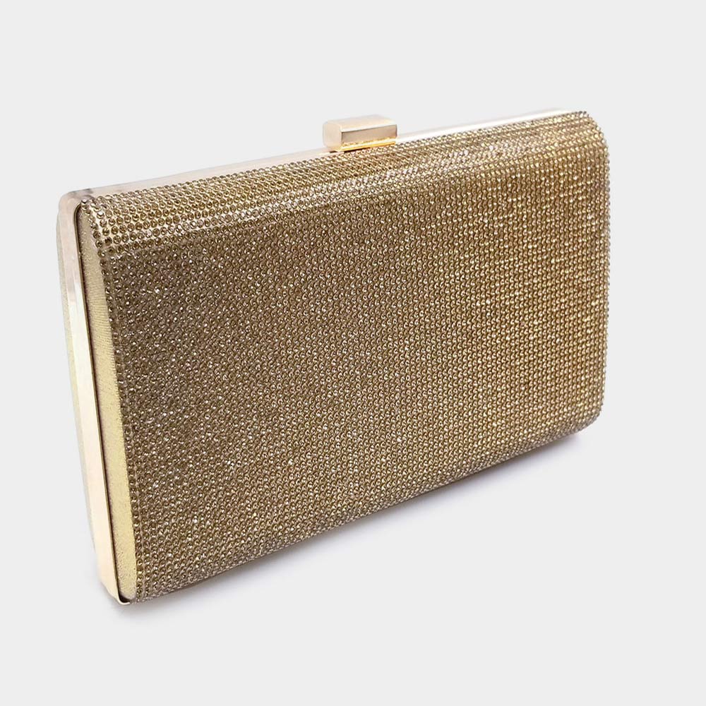 iLLASPARKZ Bling Rectangle Evening Clutch / Crossbody Bag