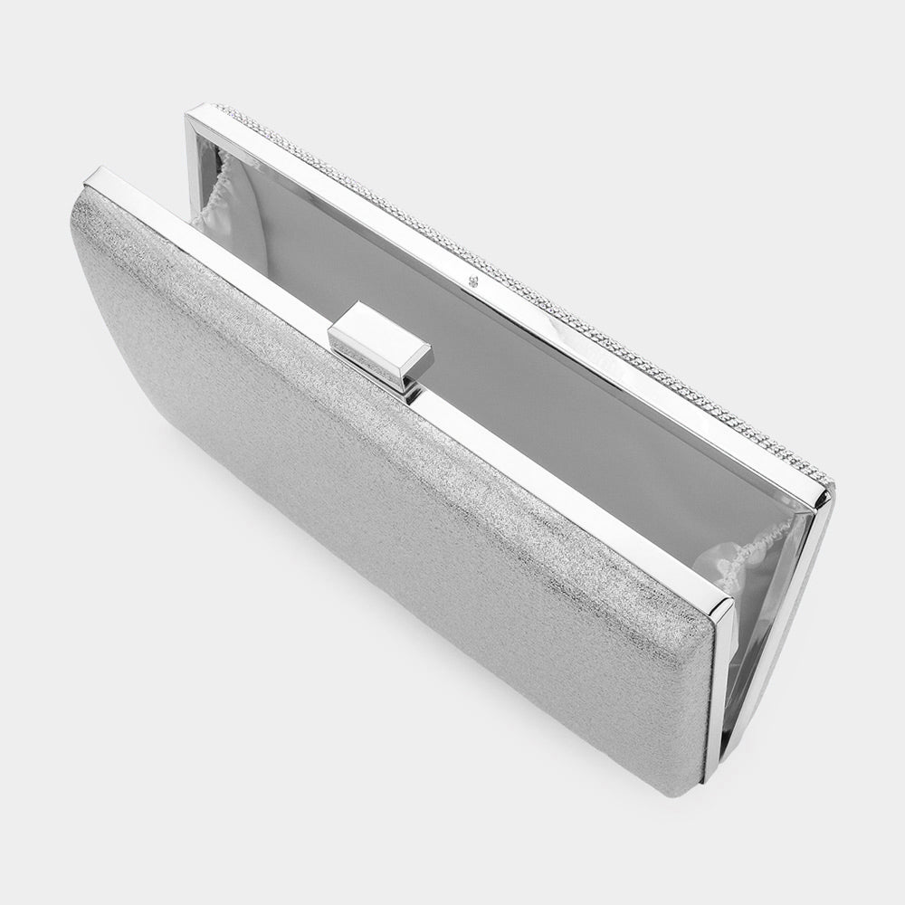 iLLASPARKZ Bling Rectangle Evening Clutch / Crossbody Bag
