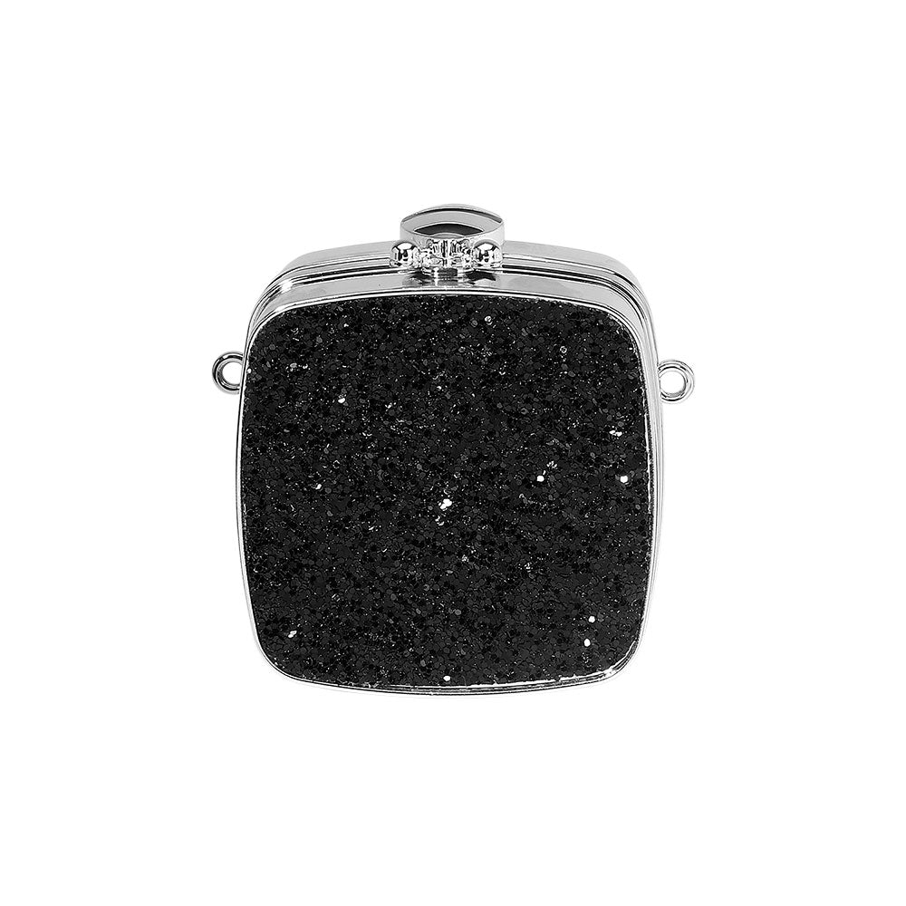 iLLASPARKZ Square Glitter Mini Clutch Bag / Crossbody Bag