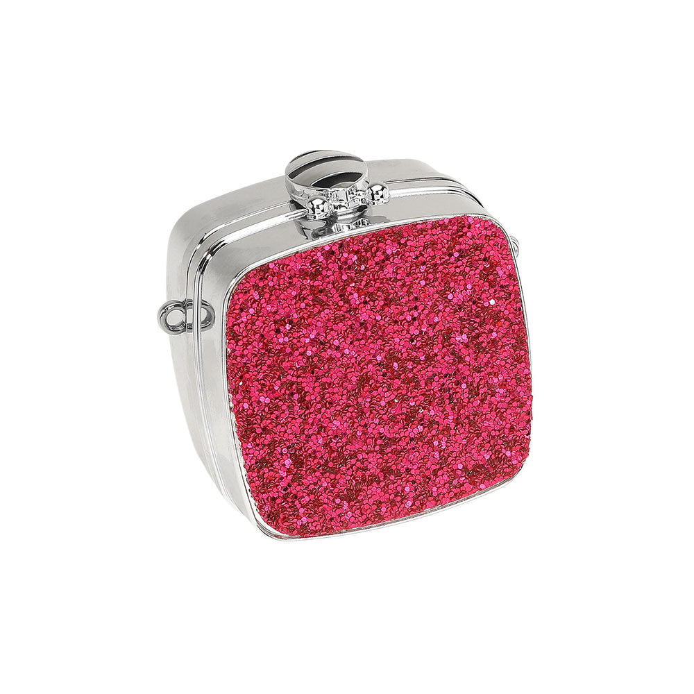 iLLASPARKZ Square Glitter Mini Clutch Bag / Crossbody Bag