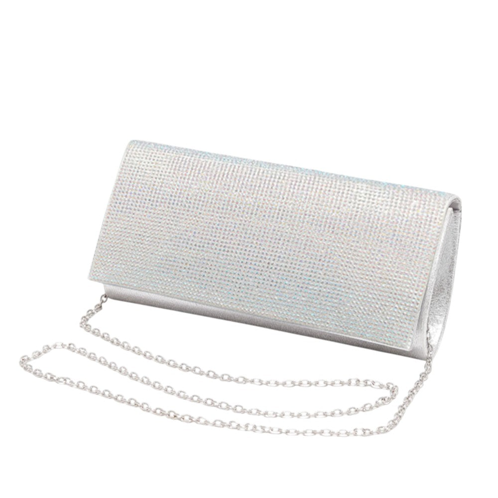 iLLASPARKZ Bling Solid Evening Clutch / Crossbody Bag
