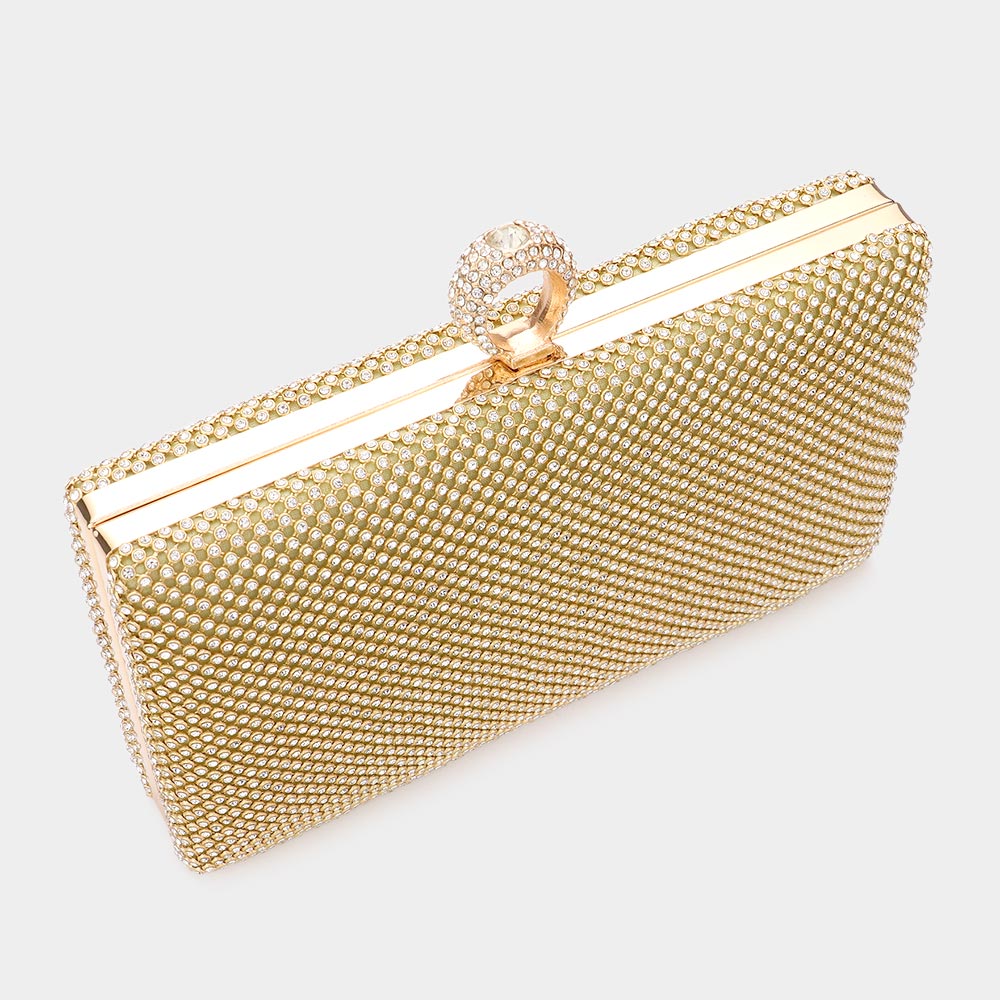 iLLASPARKZ Bling Rectangle Evening Clutch / Crossbody Bag