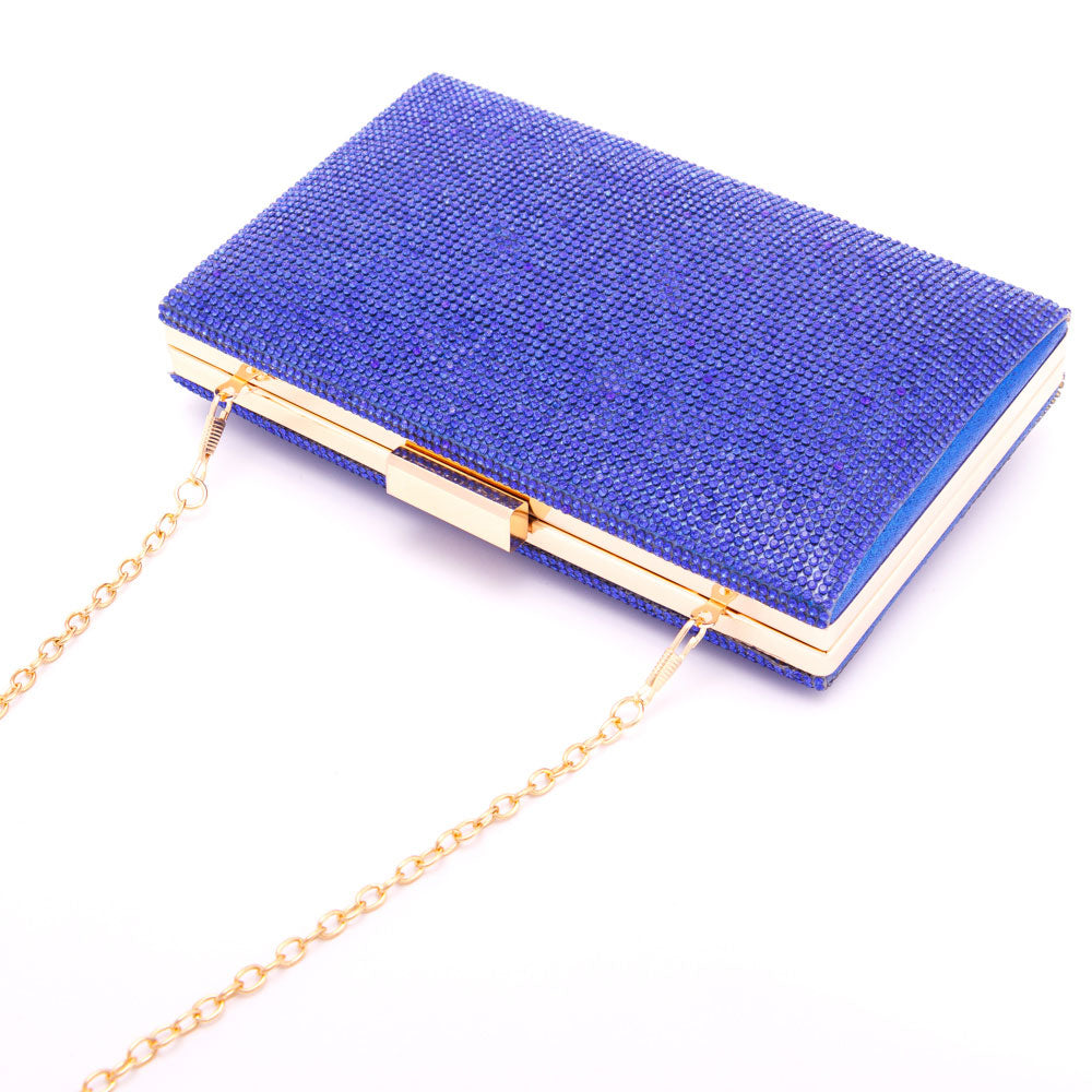 iLLASPARKZ Shimmery Evening Clutch Bag