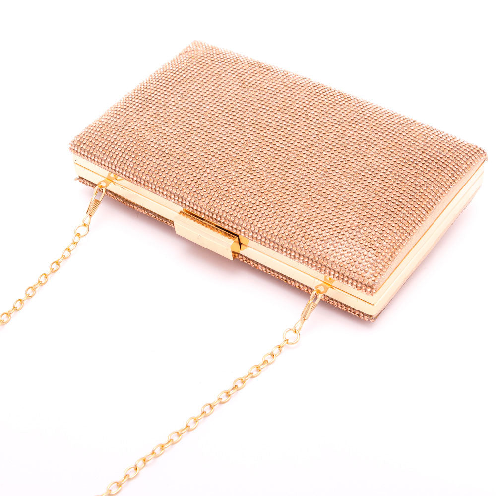iLLASPARKZ Shimmery Evening Clutch Bag