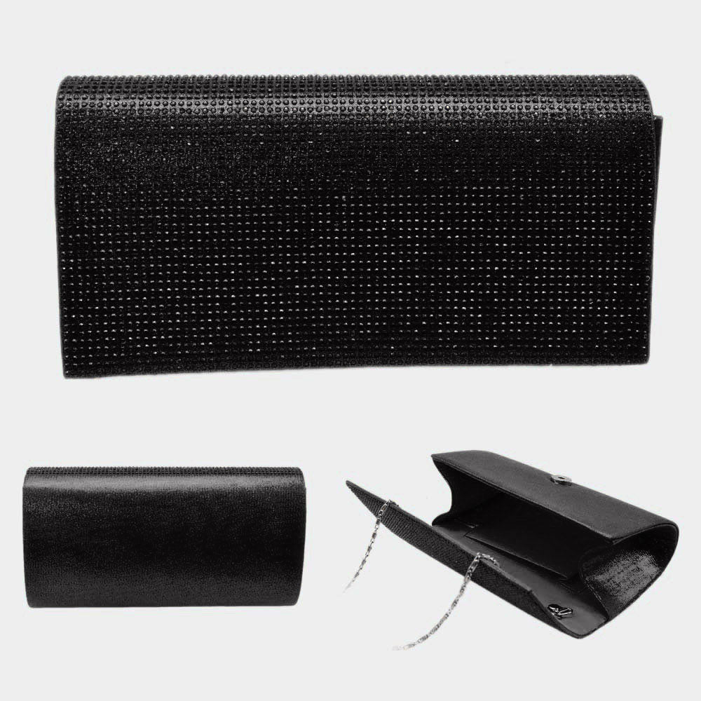 iLLASPARKZ Bling Evening Clutch / Crossbody Bag