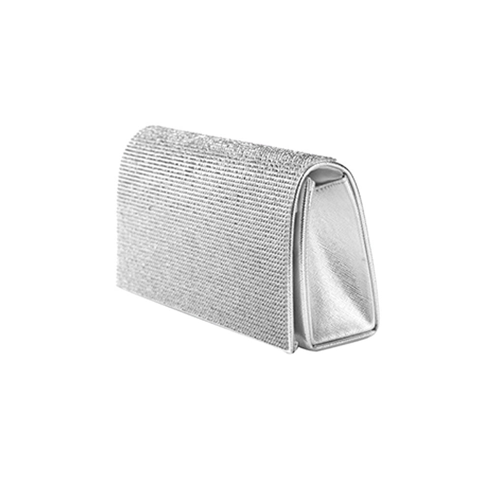 iLLASPARKZ Bling Solid Evening Clutch / Crossbody Bag