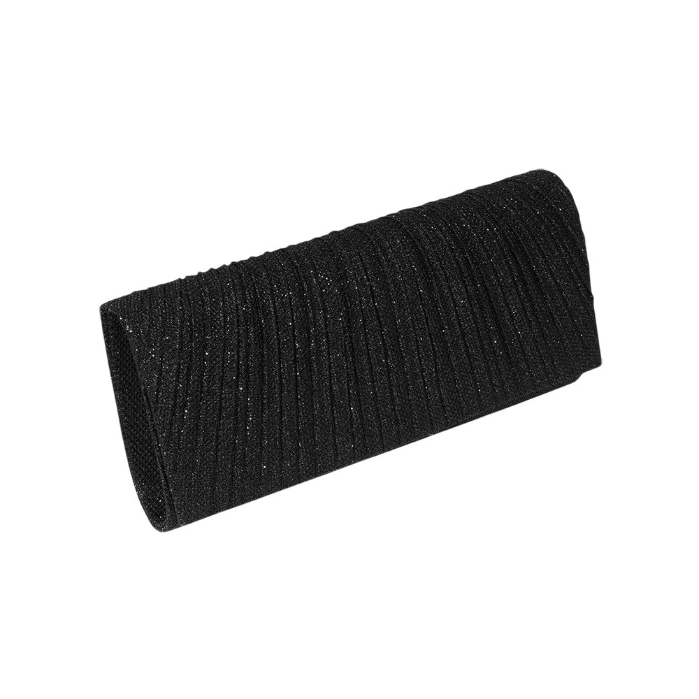 iLLASPARKZ Sparkly Fabric Evening Clutch / Crossbody Bag