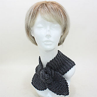 Flower Crochet Earmuff/ Scarf