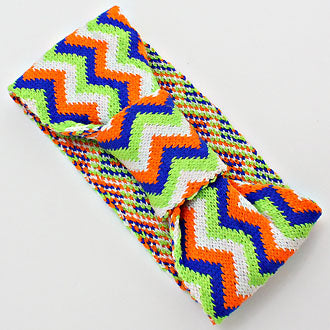 Chevron Zigzag Acrylic Earmuff