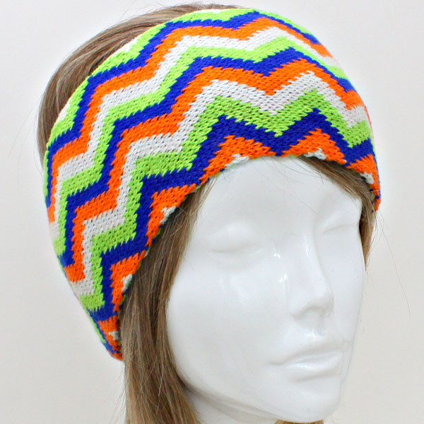 iLLASPARKZ Chevron Zigzag Acrylic Earmuff