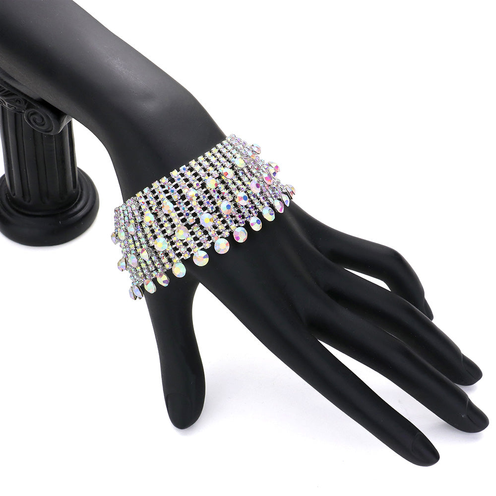 iLLASPARKZ Rhinestone Evening Bracelet