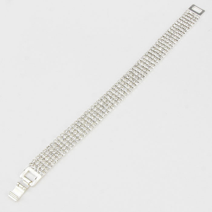 iLLASPARKZ Rhinestone Evening Bracelet