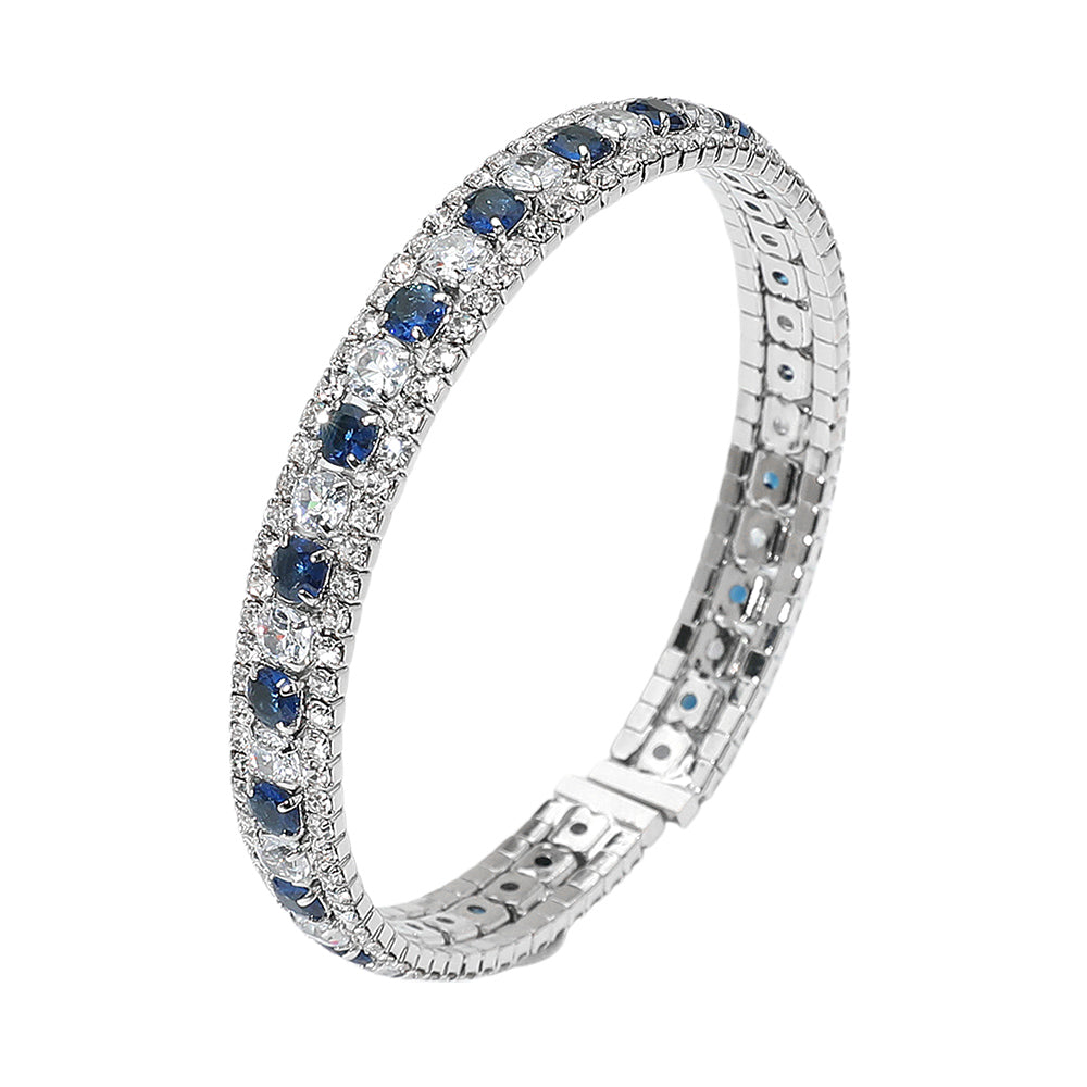 iLLASPARKZ Rhinestone Embellished Adjustable Evening Bracelet