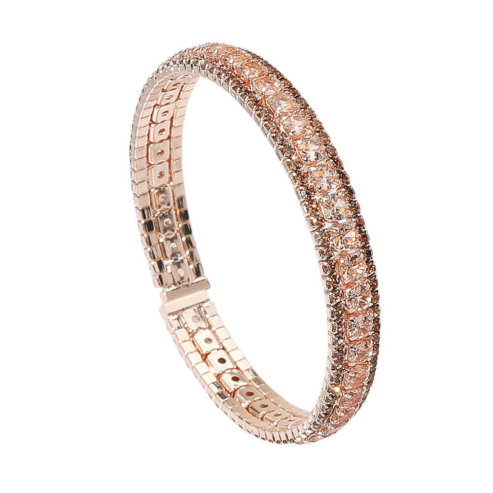 iLLASPARKZ Rhinestone Embellished Adjustable Evening Bracelet