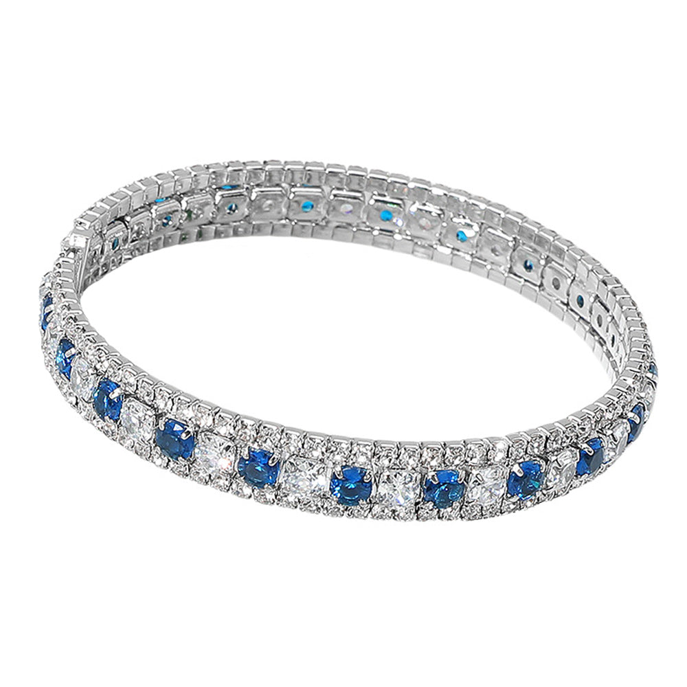 iLLASPARKZ Rhinestone Embellished Adjustable Evening Bracelet