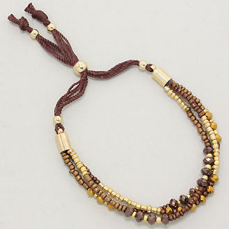iLLASPARKZ Multi Beaded Boho Style Bracelet