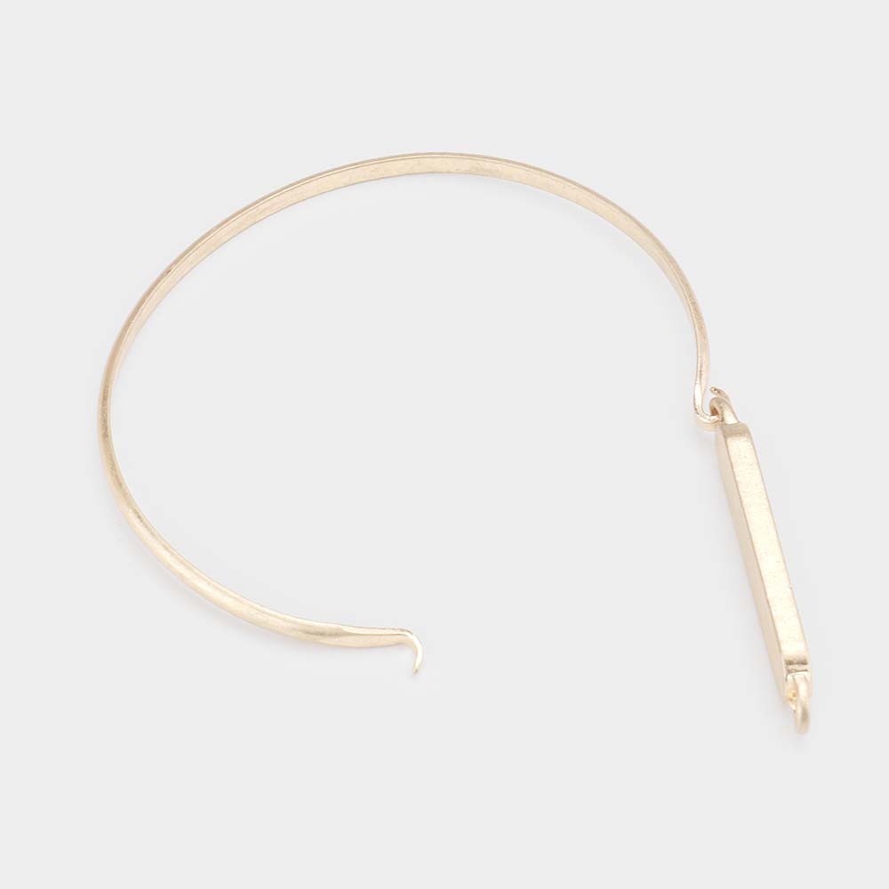 iLLASPARKZ Rectangle Genuine Shell Hook Bracelet