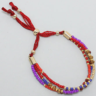 iLLASPARKZ Multi Beaded Boho Style Bracelet