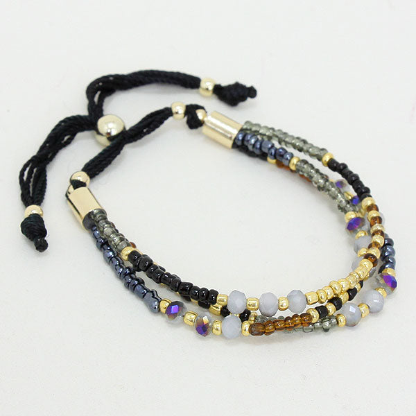 iLLASPARKZ Multi Beaded Boho Style Bracelet