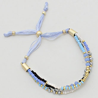 iLLASPARKZ Multi Beaded Boho Style Bracelet