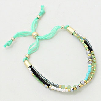 iLLASPARKZ Multi Beaded Boho Style Bracelet