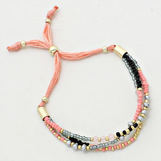 iLLASPARKZ Multi Beaded Boho Style Bracelet